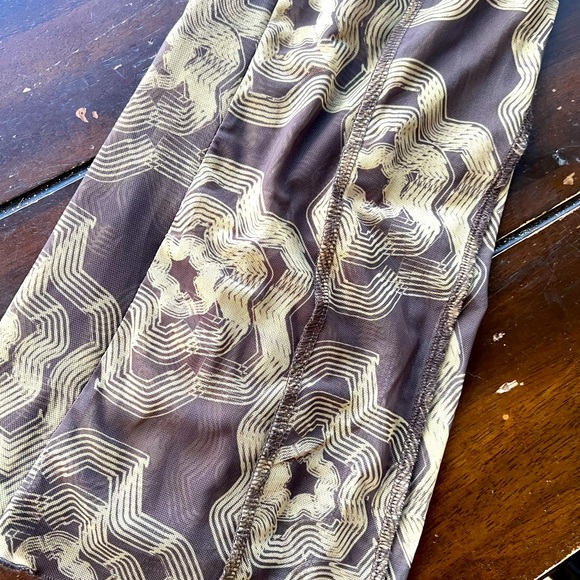 Urban Outfitters lined sheer stretch crop flares- NWT - Picture 2 of 5